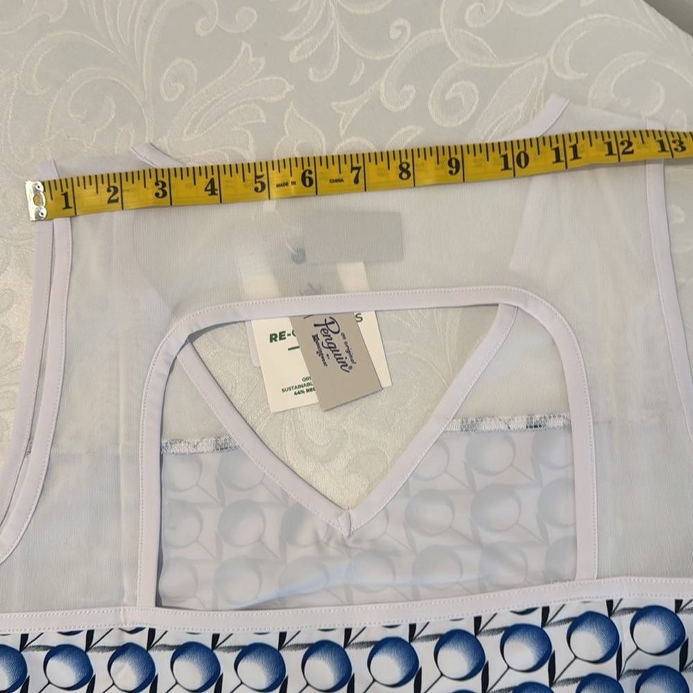Original Penguin Tennis Print Performance Tank. Size M - Picture 10 of 12